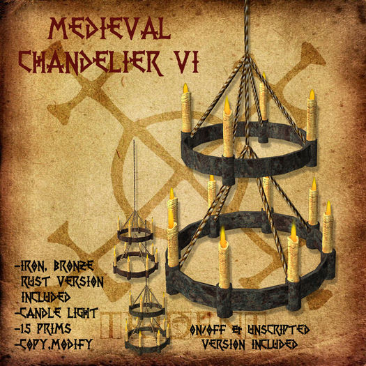 Medieval Chandelier VI