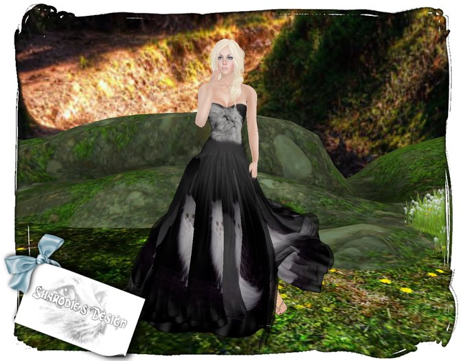 ~*~Shar's Gowns~*~Cat Gown