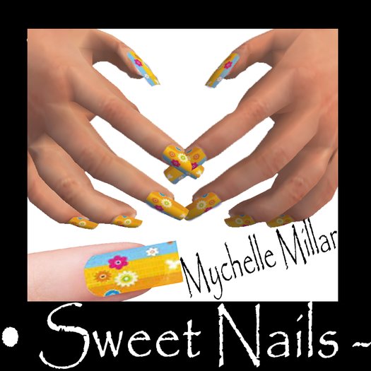Long-nails 12 Colorful Collection Colors and Shapes