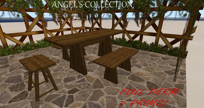 SCULPT GARDEN SET FURNITURE BOXED