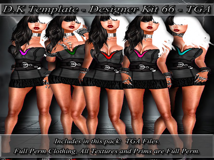 D.K Template - Designer Kit 66 - TGA