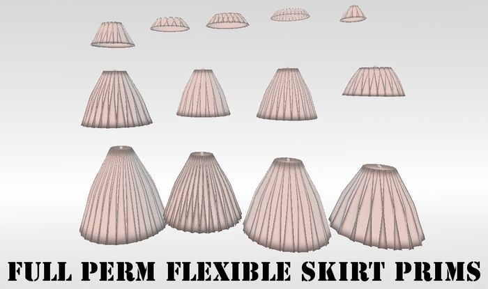 Full Perm Prim Skirts Pack