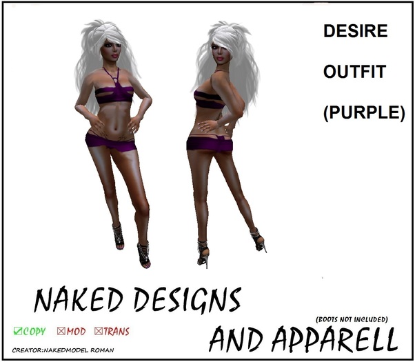 DESIRE OUTFIT PURPLE
