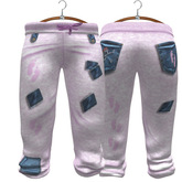 LaRosa MESH Capri Pants CrazyStreet Rose' 