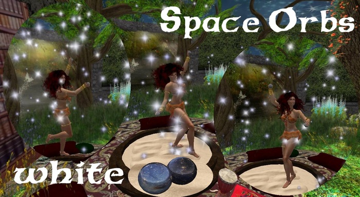 Space Orbs White
