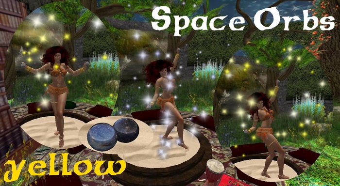 Space Orbs Yellow