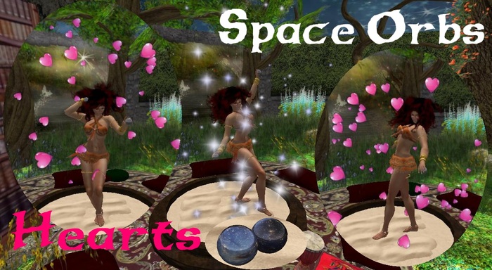 Space Orbs Hearts