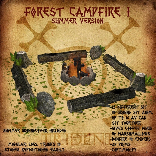 Forest Campfire I [Summer]