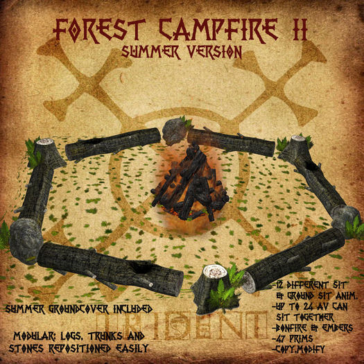 Forest Campfire II [Summer]