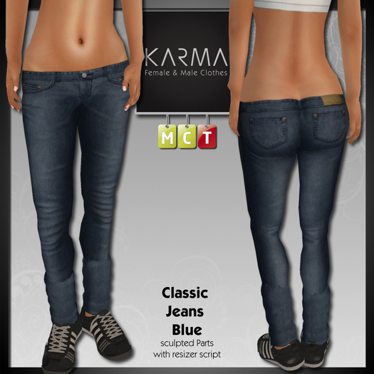 Karma - Classic Jeans Blue - F