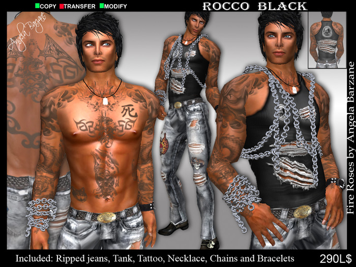 Men fR0020 Rocco black