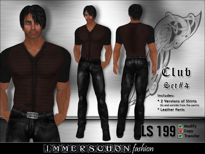 Immerschoen Man - Club Set #4.
