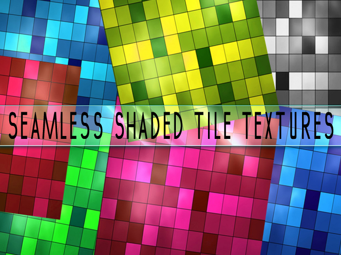 FULL PERM Seamless Shaded Tile Textures