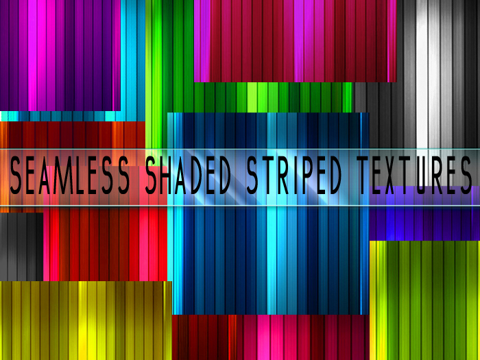 FULL PERM Seamless Shaded Striped Textures