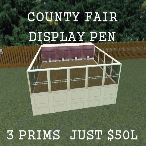 County Fair Display Pen