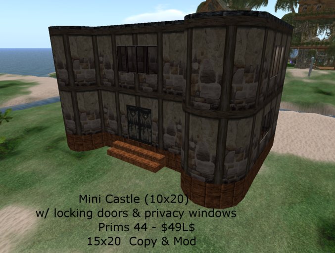 Great Looking Mini Castle (15X20)