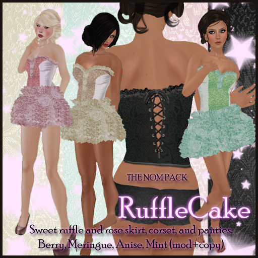 Cupcake Dress - RuffleCake - Mint