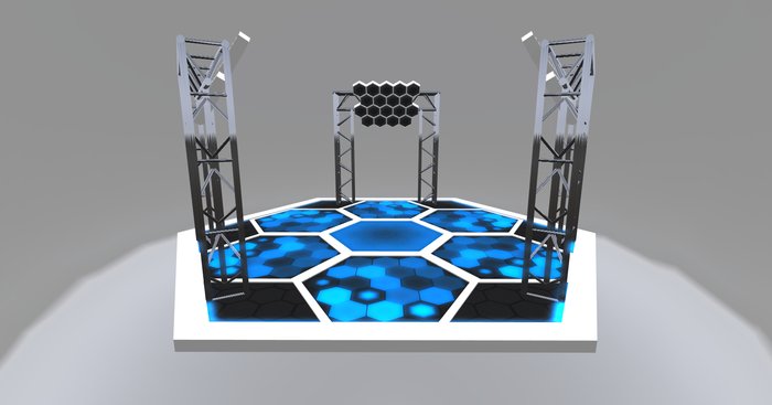 Hexagon Dance Floor