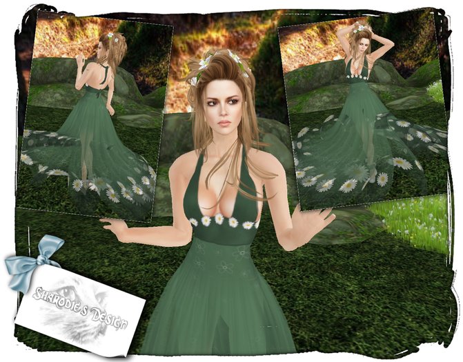 ~*~Shar's Gowns~*~Demi forest daisy