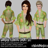 nM Garden Flowers Short Set