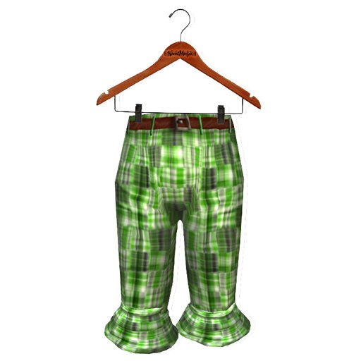 nM Lime Plaid Shorts 10L