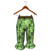 nM Lime Plaid Shorts 10L