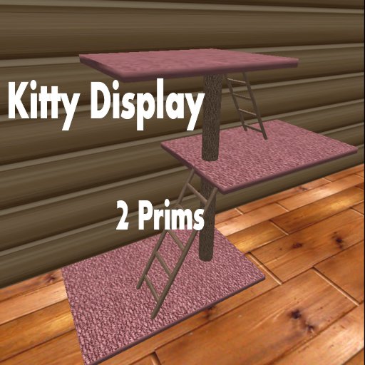 Kitty Display Pink  By Tumbleweed Homes