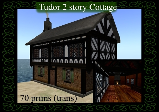 tudor 2 story cottage, medieval, Renniassance 