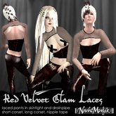 nM Red Velvet Glam Laces 