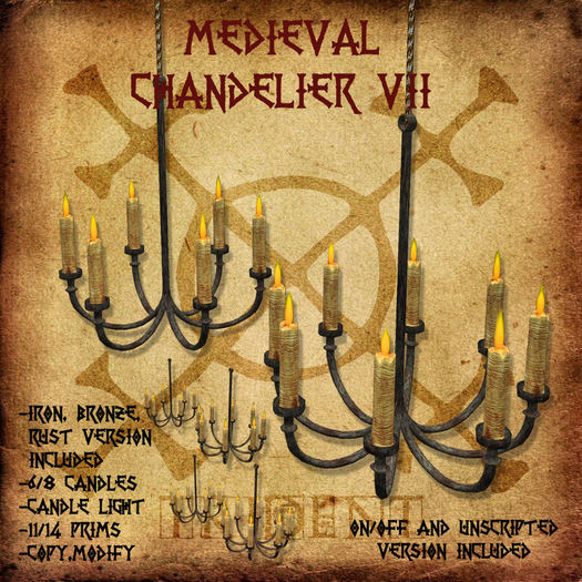 Medieval Chandelier VII