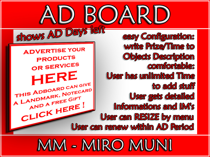 AdBoard (advertise Board)
