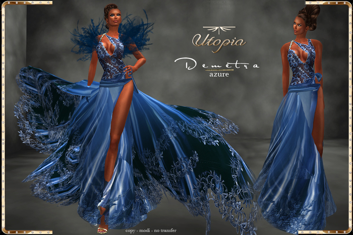 Utopia Demetra azure