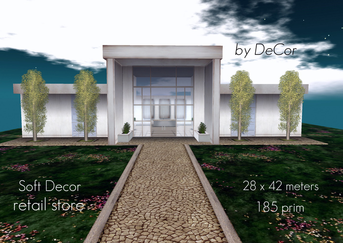 PROMO SALE: Soft Decor Shop Retail Store PREFAB REZZER 