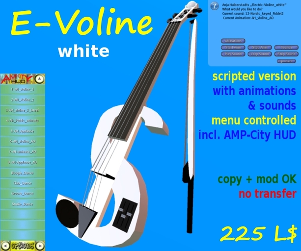 AH E-Violine white (boxed)