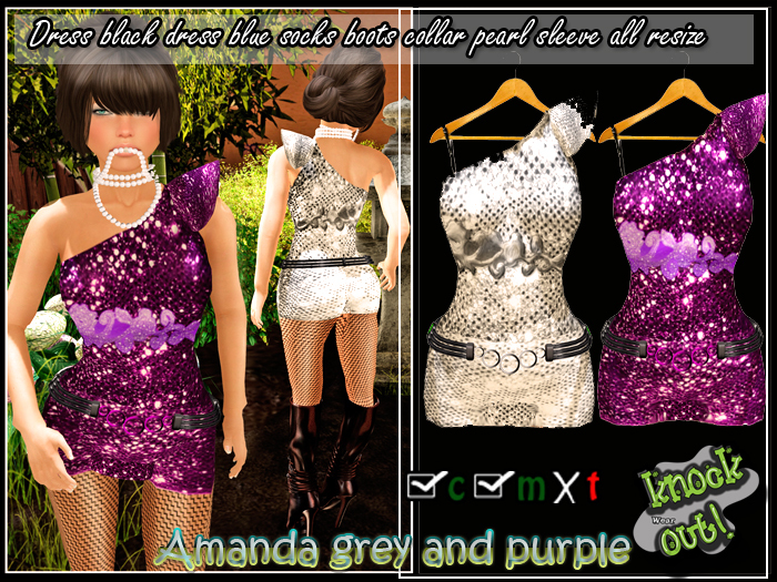 ..::Knockout!..:: amanda grey and purple
