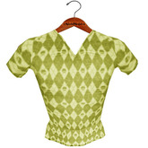 nM Gold Argyle VNeck TShirt