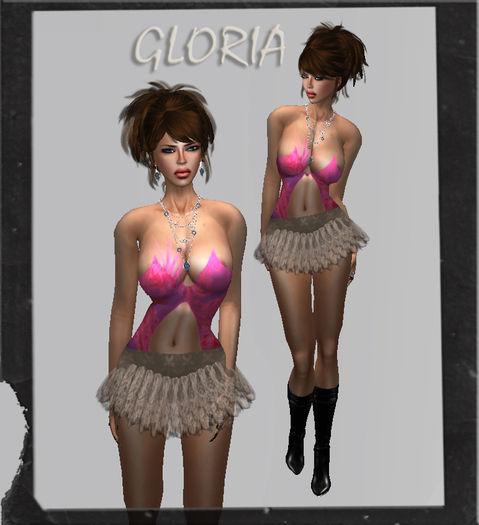 GLORIA PINK FLORA DRESS 