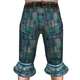 nM Blue Madras Shorts