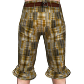 nM Brown Madras Shorts