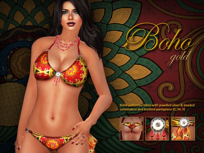 StarFashion Bikini BoHo Gold