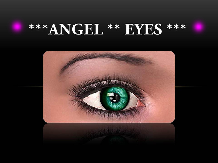 *** GREEN  **Angel Eyes***