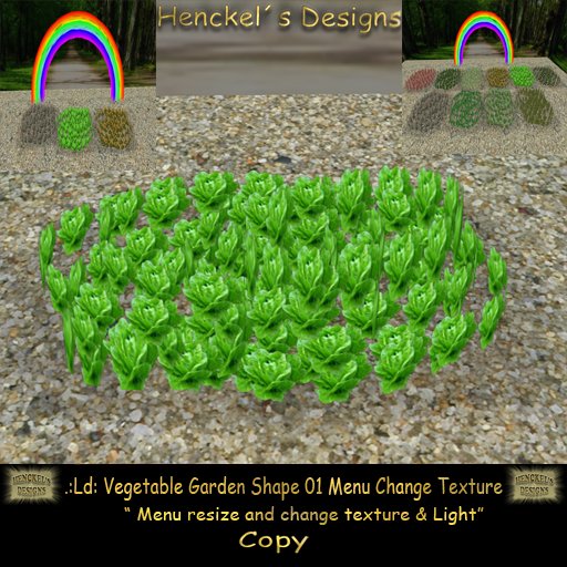 .:LD:. Vegetable Garden Shape 01 Menu Change Texture