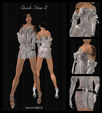 Maya's REMIX Silver Washed Leather Dress2