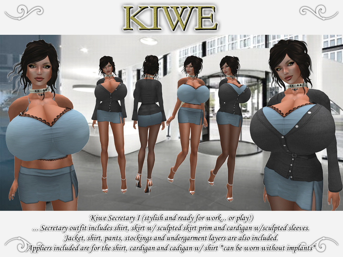 Kiwe Secretary I (black) for Prim B's