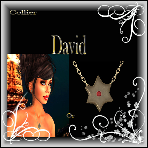 Collier Etoile de David