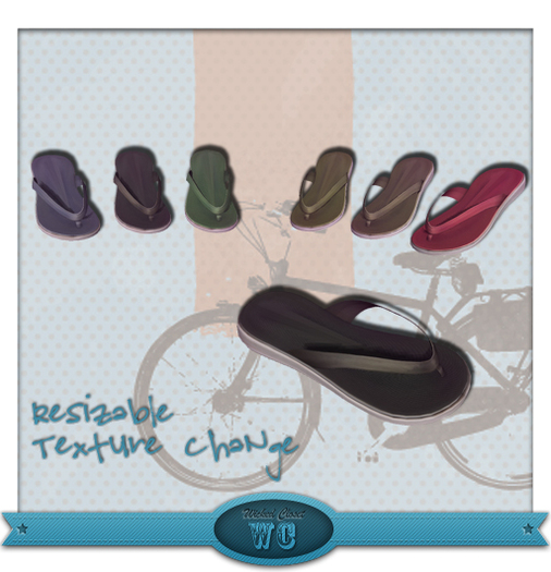 WC : Shoes : Dani's Flops - Texture Change
