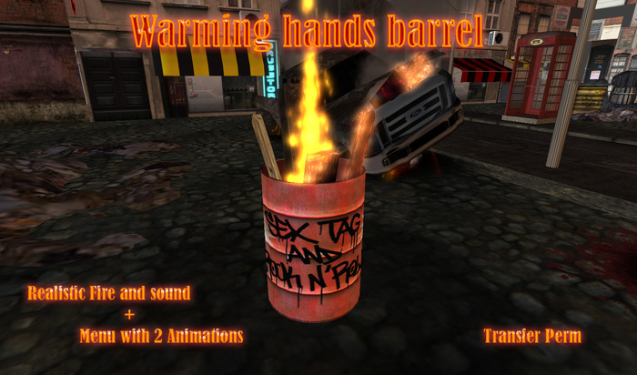 Warming hands barrel (C) (Boxed)