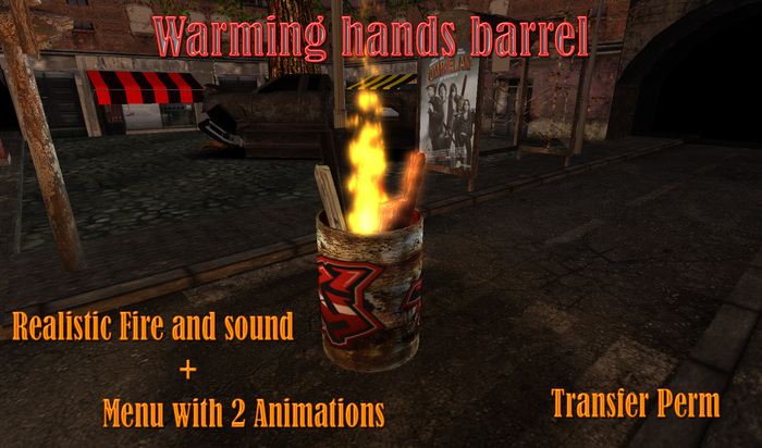 Warming hands barrel (D) (Boxed)