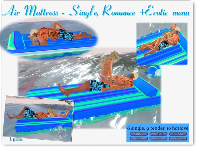 Couple +single+Erotic FM Air Mattress MLVP.1-CM