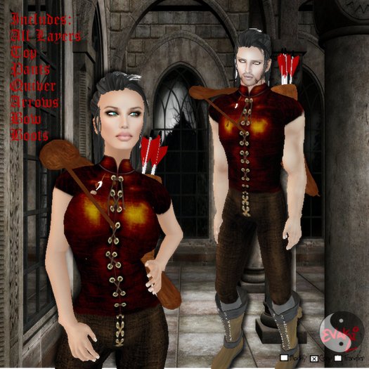 ::Evaki:: Unisex Medieval Archer